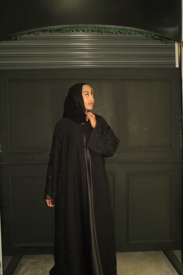 Midnight Crystal Abaya - Image 2